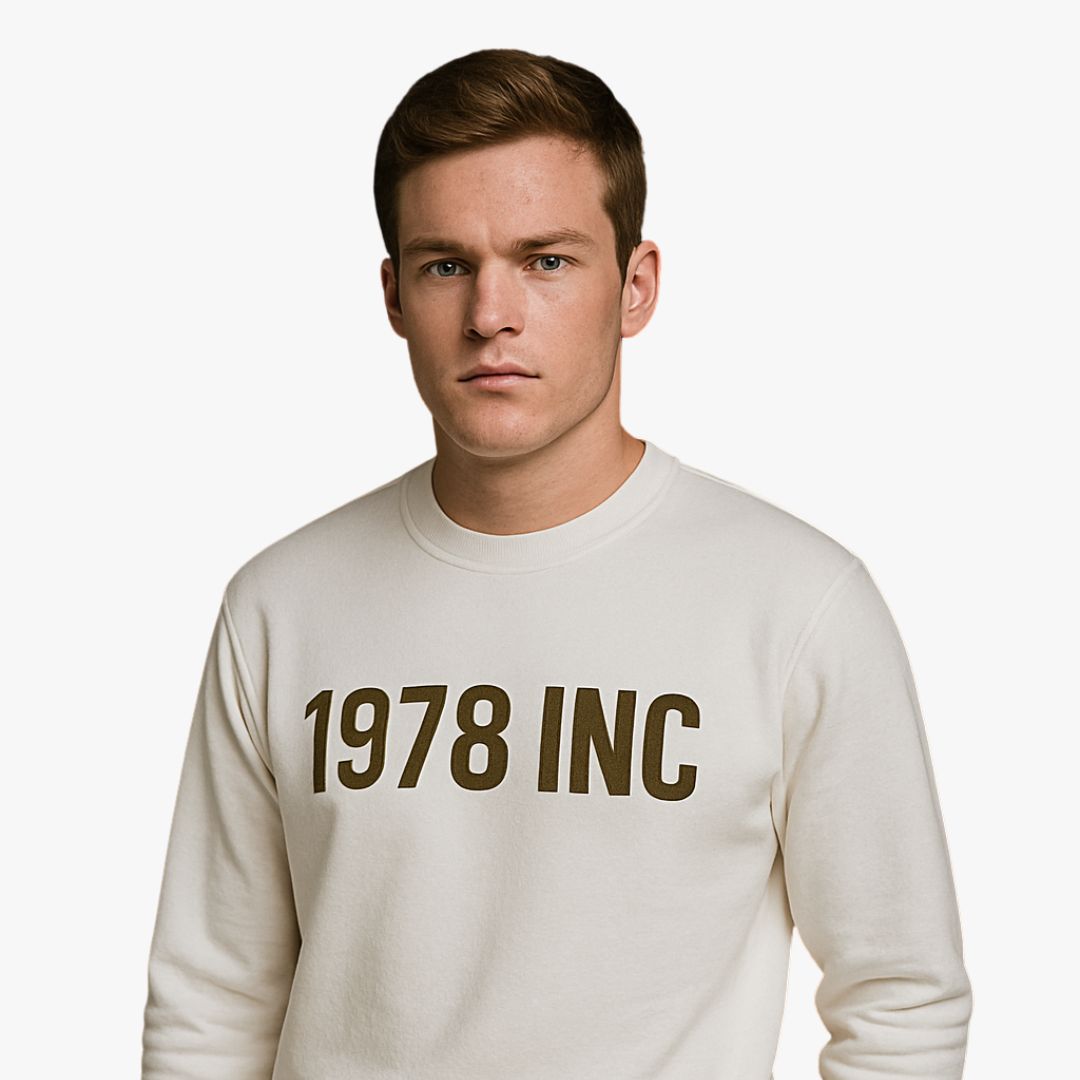 Chenille Patch Heavyweight Sweatshirt